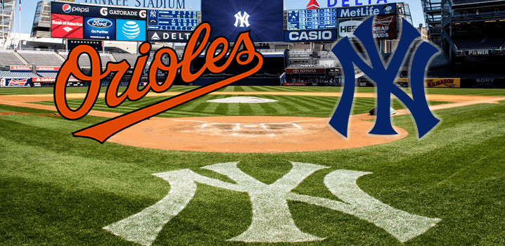 Orioles over Yankees Orioles over Yankees