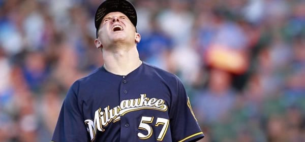 milwaukee-brewers-chase-anderson-600 Chase Anderson Milwaukee Brewers starting versus the Cubs