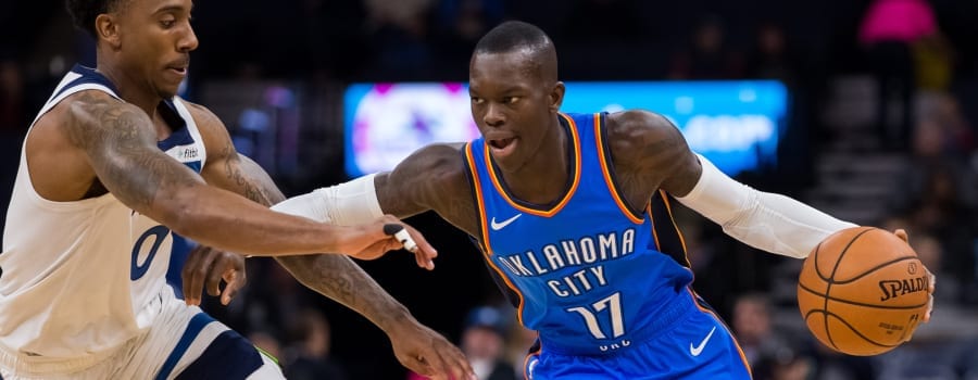 Dennis Schroder OKC Thunder Dennis Schroder OKC Thunder