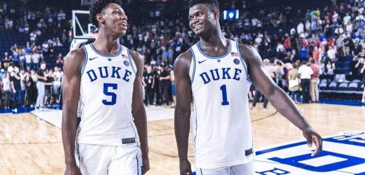 Duke RJ Zion Duke RJ Zion