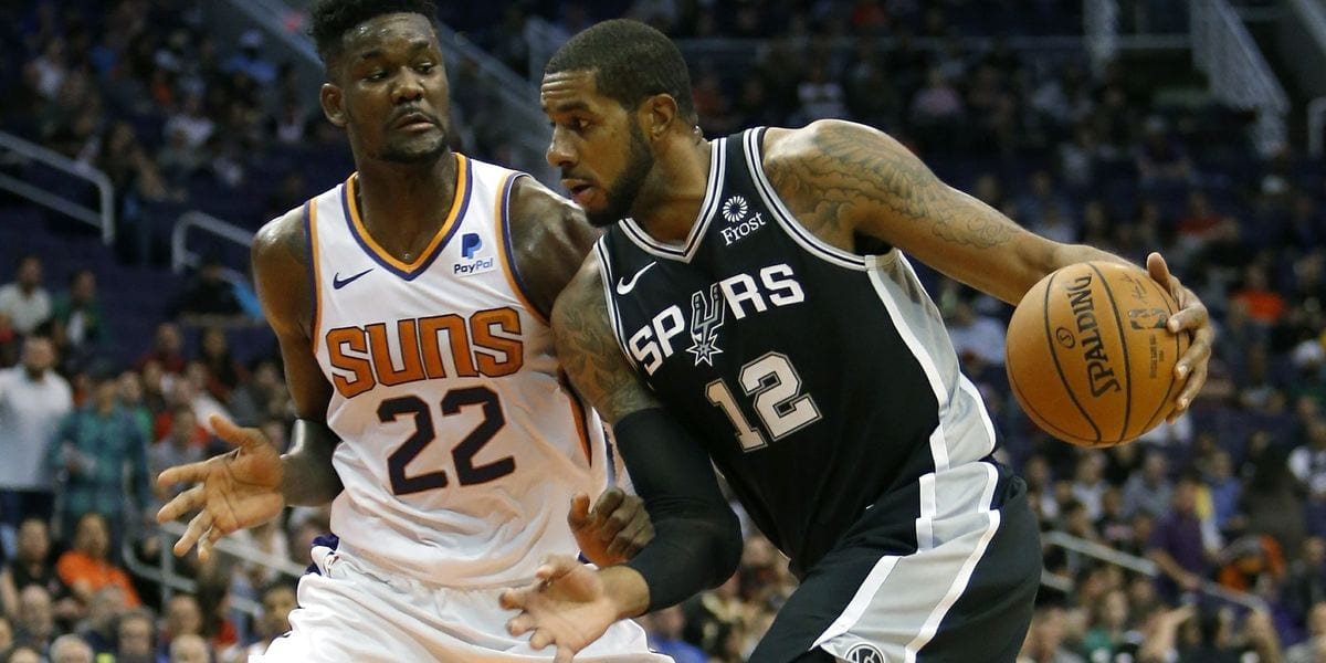 Spurs Aldridge vs Suns Spurs Aldridge vs Suns