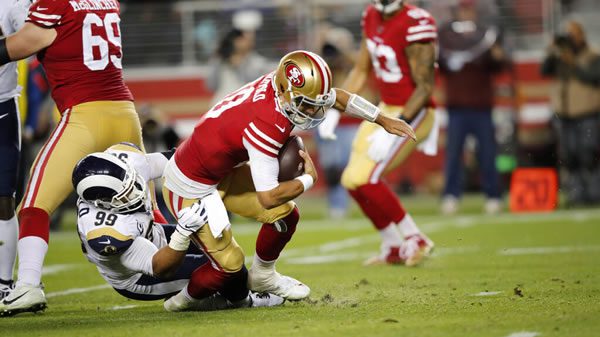 aaron-donald-sacking-jimmy-garoppolo Aaron Donald Sacking Jimmy Garoppolo