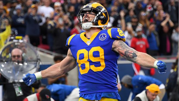 la-rams-te-tyler-higbee-2 Tyler Higbee Tight End Rams
