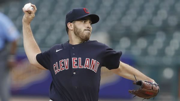 cleveland-guardians-aaron-civale Aaron Civale Cleveland Guardians Starting Pitcher