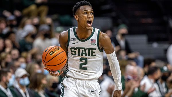 michigan-state-spartans-tyson-walker Tyson Walker Michigan State Spartans Point Guard