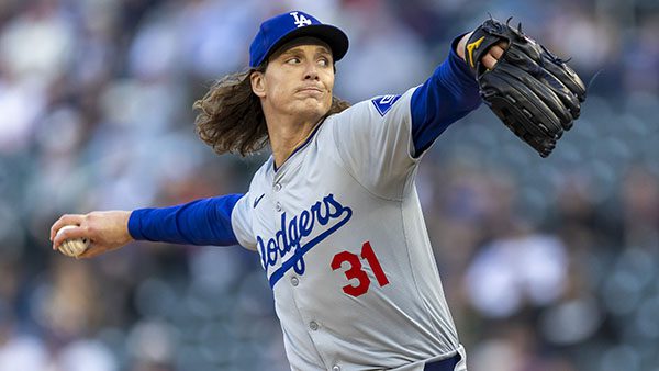 MLB: Los Angeles Dodgers at Minnesota Twins Tyler Glasnow Starting Pitcher LA Dodgers