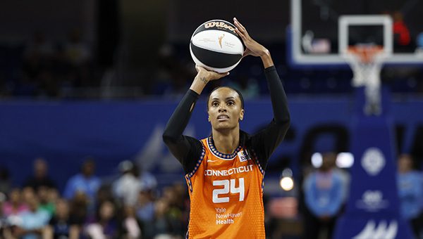 WNBA: Connecticut Sun at Chicago Sky Dewanna Bonner Connecticut Sun
