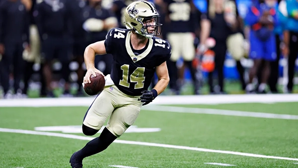 new-orleans-saints-jake-haener Jake Haener QB New Orleans Saints