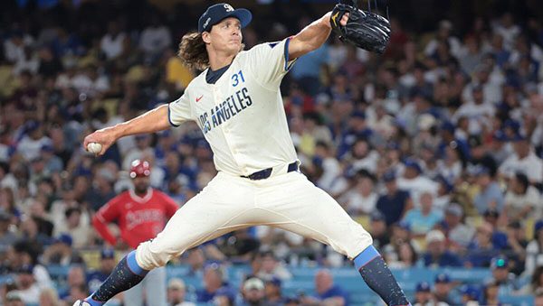 Tyler Glasnow LA Dodgers Starting Pitcher